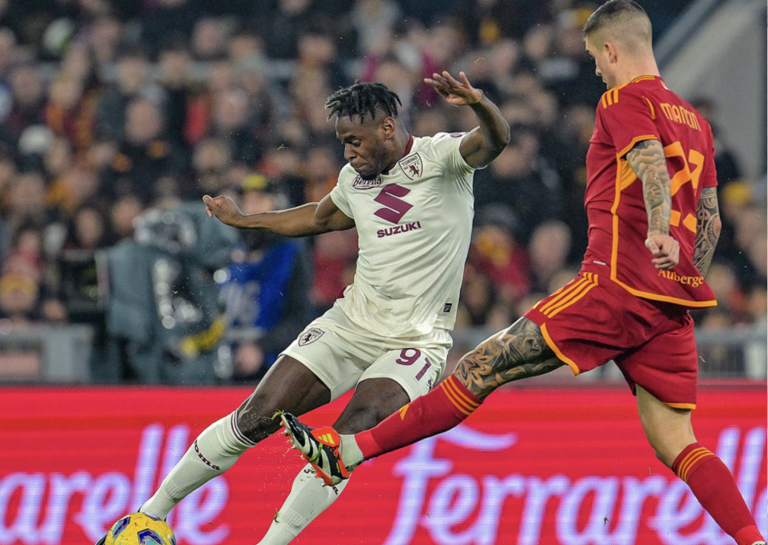 Video: Duván Zapata y otro golazo con Torino ante la Roma